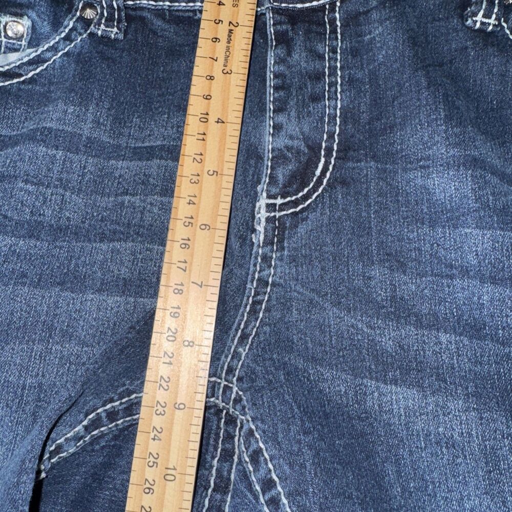ZCO Jeans Women’s Denim Capris Blue - Picture 5 of 6